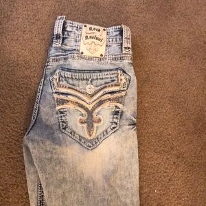 Men Rock Revival Jeans